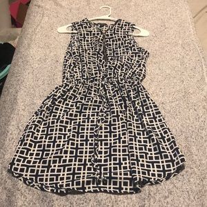 Blue and White sundress